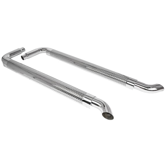 JEGS 30582 Shielded Side Pipes Universal Fit Length: 60 in. Inlet Diameter: 2 3/