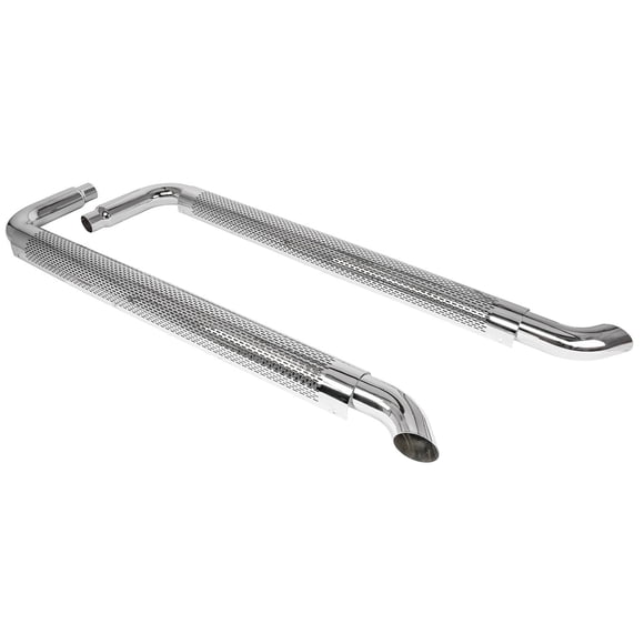 JEGS 30582 Shielded Side Pipes Universal Fit Length: 60 in. Inlet Diameter: 2 3/