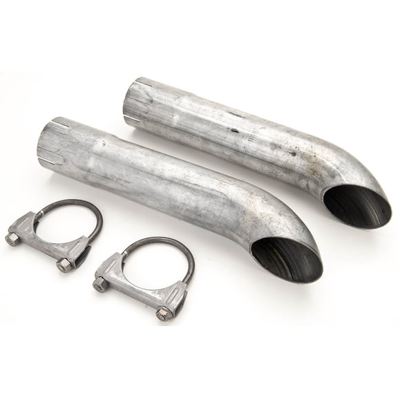 JEGS 2.5" ID Exhaust Turndowns Pair