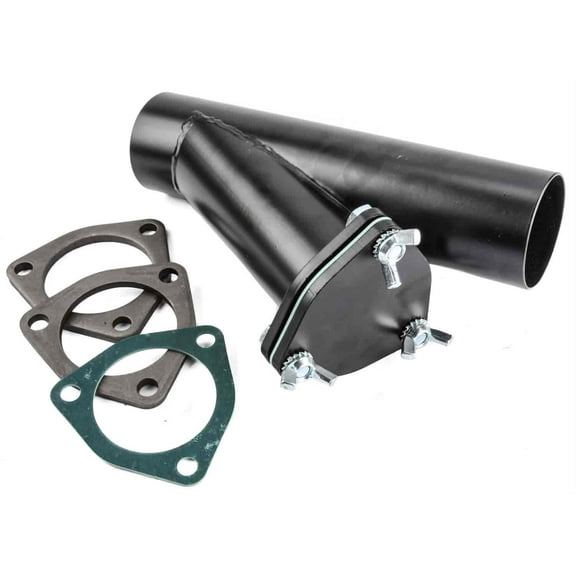 JEGS 30751 Exhaust Cutout Manual Fits Exhaust Systems with 2 1/2 in. I.D. Tube 2