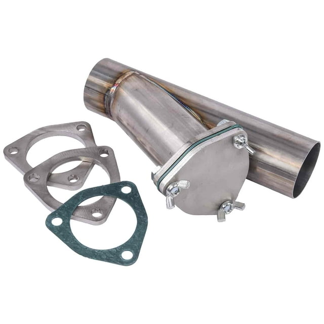 JEGS 30767 Exhaust Cutout Manually Operated Fits Exhaust Systems with 2 1/2 in.