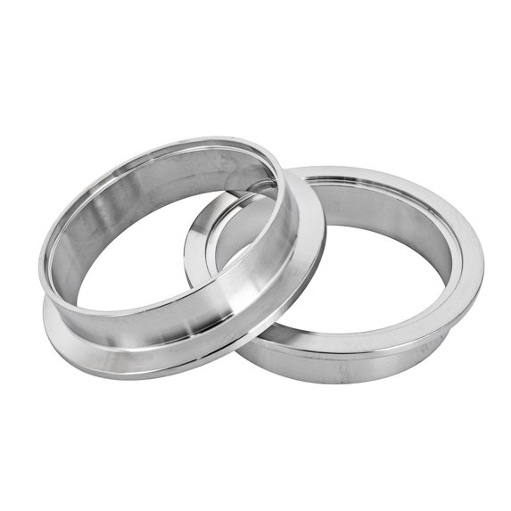JEGS Stainless Steel V-Band Flanges 5 in.