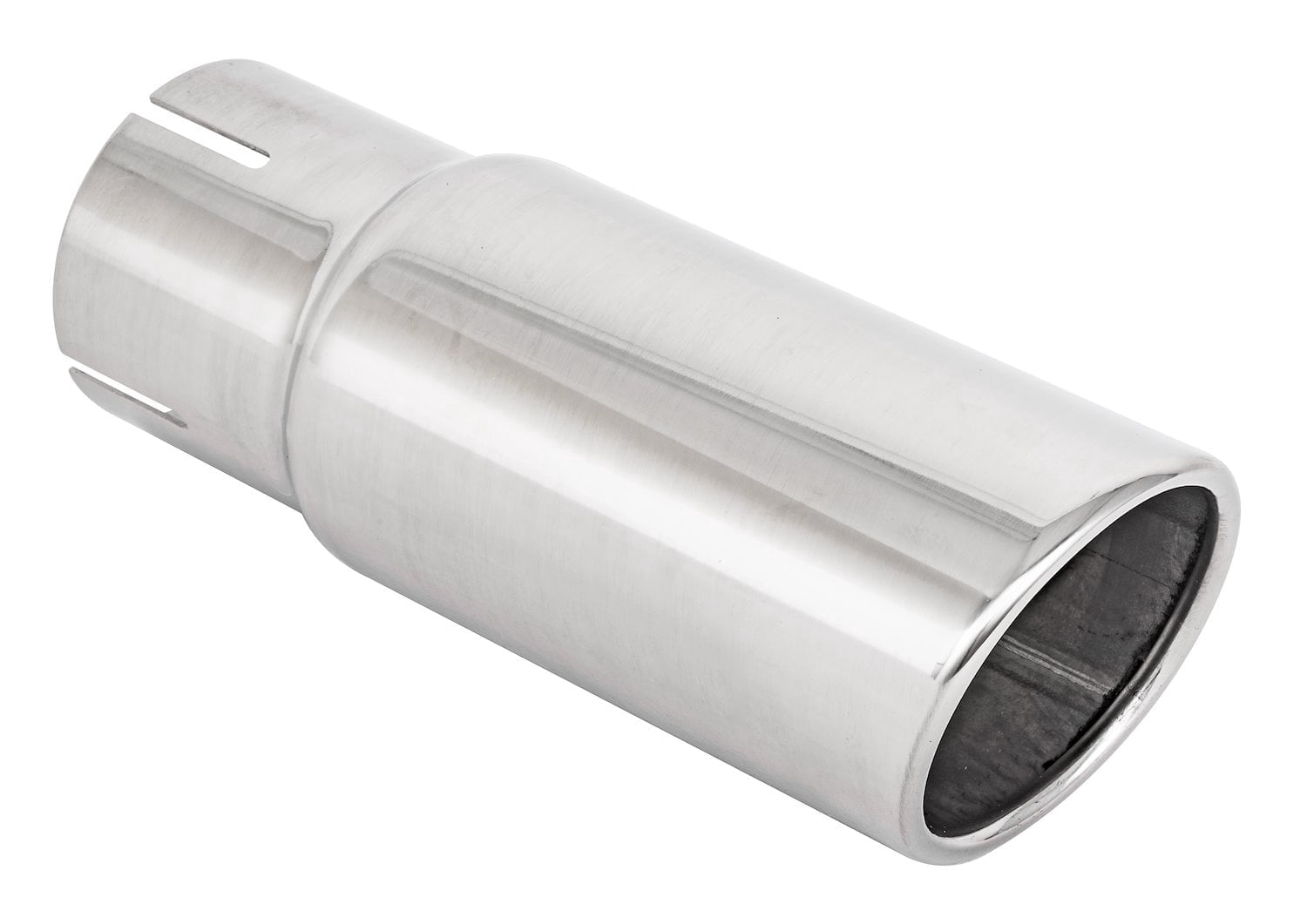 JEGS Stainless Exhaust Tip Overall Length: 8 in. Clamp-On - Walmart.com