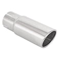 thumbnail image 1 of JEGS Stainless Exhaust Tip Overall Length: 8 in. Clamp-On, 1 of 5