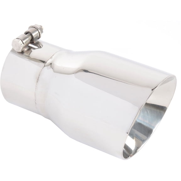 JEGS Stainless Exhaust Tip 3" Inlet 4" Outlet