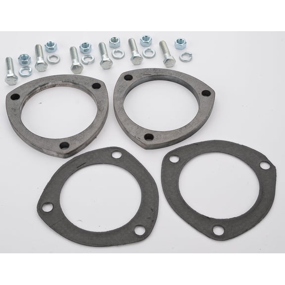 JEGS Heavy-Duty Header Collector Flange Ring Kit [3 1/2 in. I.D.]