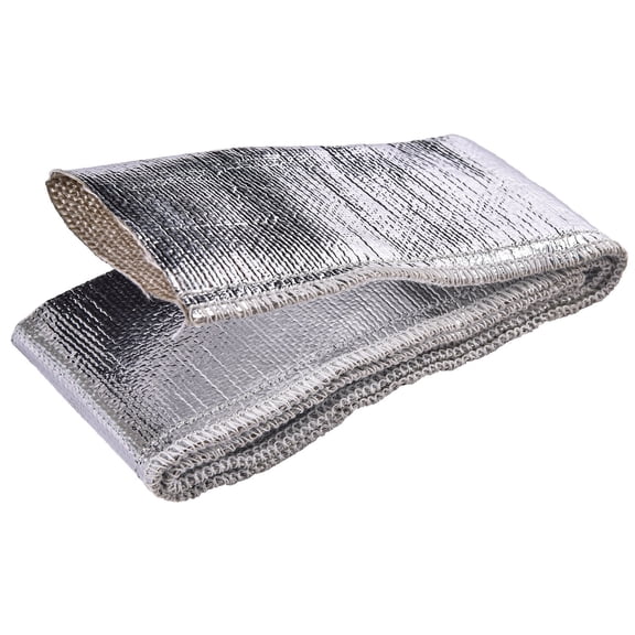 JEGS Aluminized Heat Sleeve [3 ft. Length x 1.50 in. Diameter]