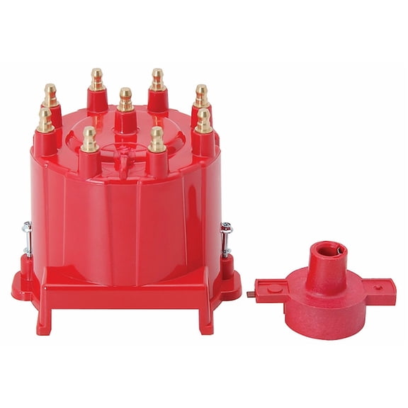JEGS Distributor Cap and Rotor Kit GM V8 EFI: 1987-93 Car & 1987-98 Truck