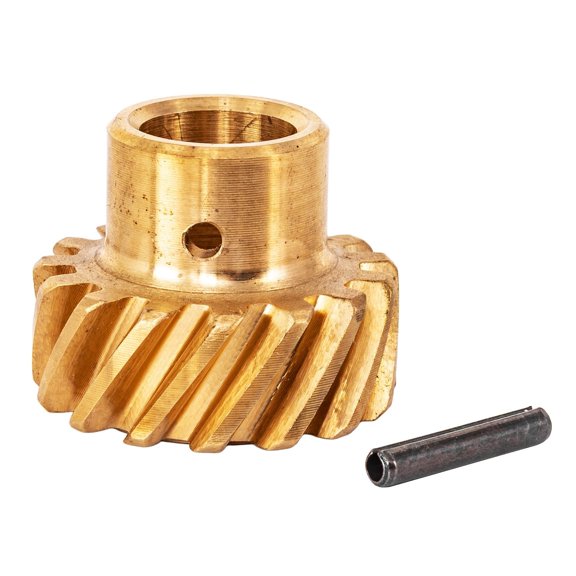 JEGS 40656 Bronze Distributor Gear Ford 351W 0.531 in. Shaft Made in the USA