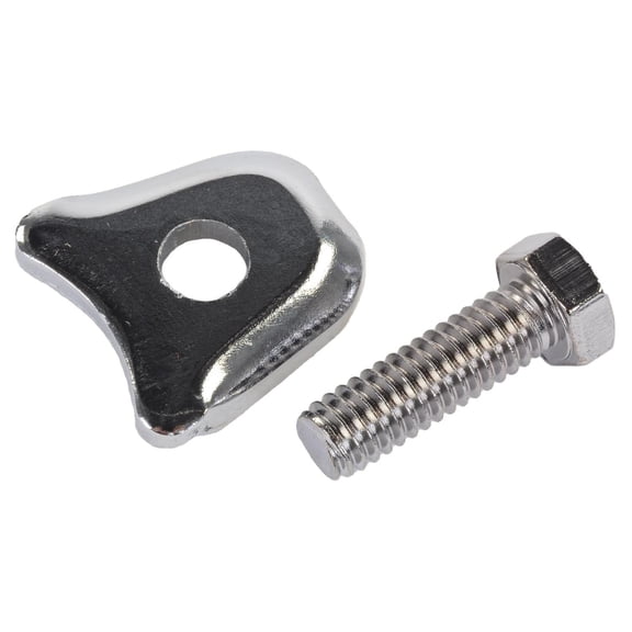 JEGS Chrome Distributor Hold-Down for Small Block Ford 289-302-351W