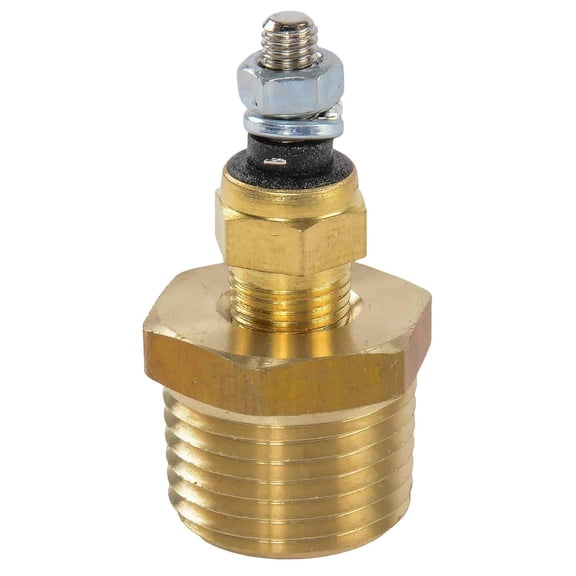 JEGS 41419 Temperature Sending Unit 1/8 in.-27 NPT Thread Includes 1/2 in.-20 NP