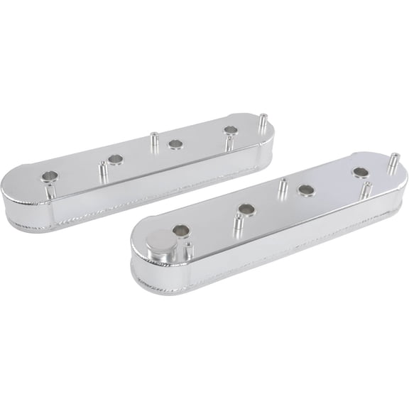 JEGS Fabricated Aluminum Valve Covers for GM LS Series Engines