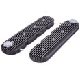 thumbnail image 1 of JEGS Black Finned Aluminum Valve Covers for GM LS Engines, 1 of 7