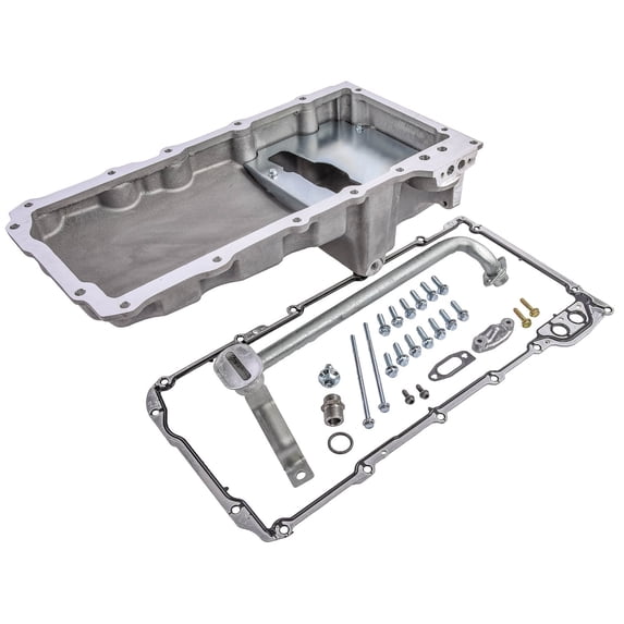 JEGS Retrofit Oil Pan for GM LS Series [Cast Aluminum]