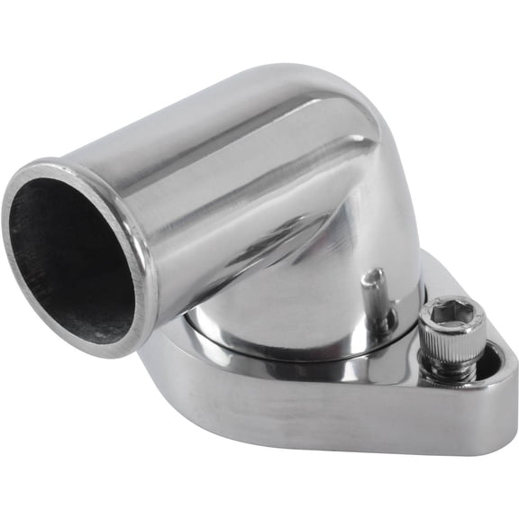 JEGS 51113 Aluminum Thermostat Housing Small Block Chevy Big Block Chevy Fits 1