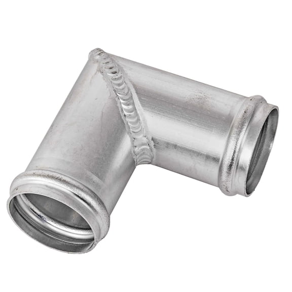 JEGS Aluminum Radiator Hose Connector, 90 Degree Elbow [1 3/4 in. O.D. Inlet/Outlet]