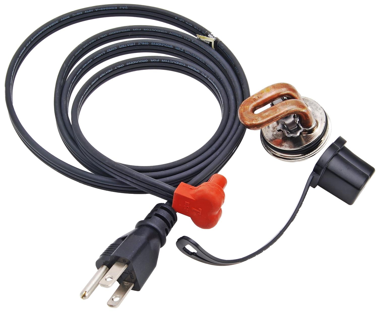 JEGS 51120 1 1/2 in. Core Plug Block Heater 600 Watts 12.5A 120VAC