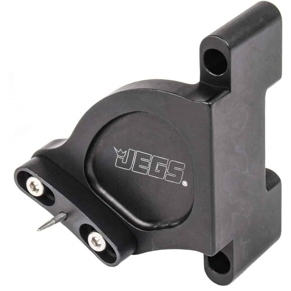 JEGS 51287 Adjustable Timing Pointer Small Block Chevy Fits 8 Balancer Black Ano