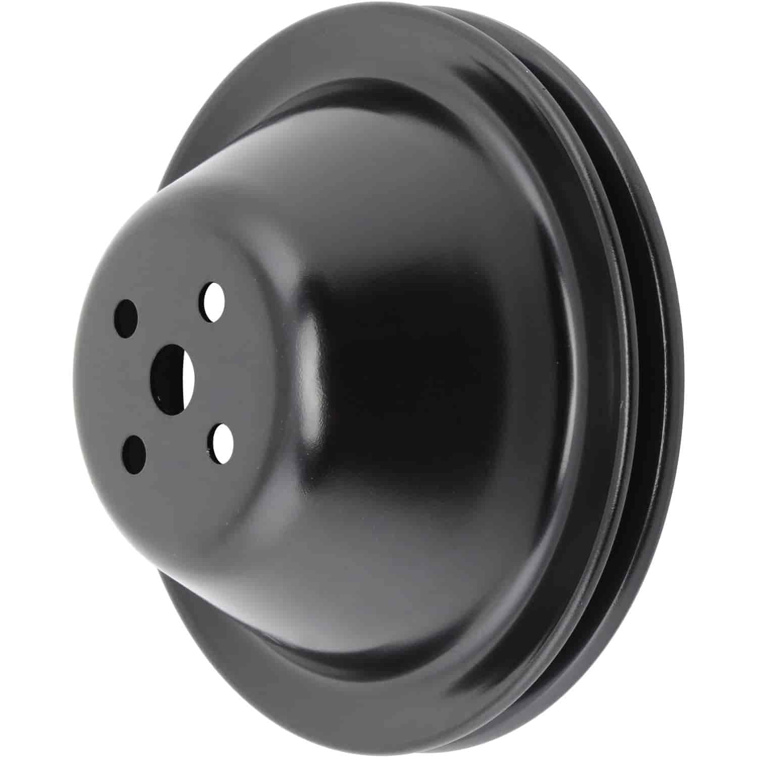 JEGS 514099 Water Pump Pulley Small Block Chevy Short Water Pump Single