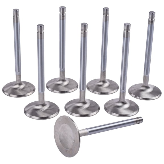 JEGS Performance Stainless Steel Intake Valves for Small Block Chevy, Set of 8 [1.940 in. Dia.]