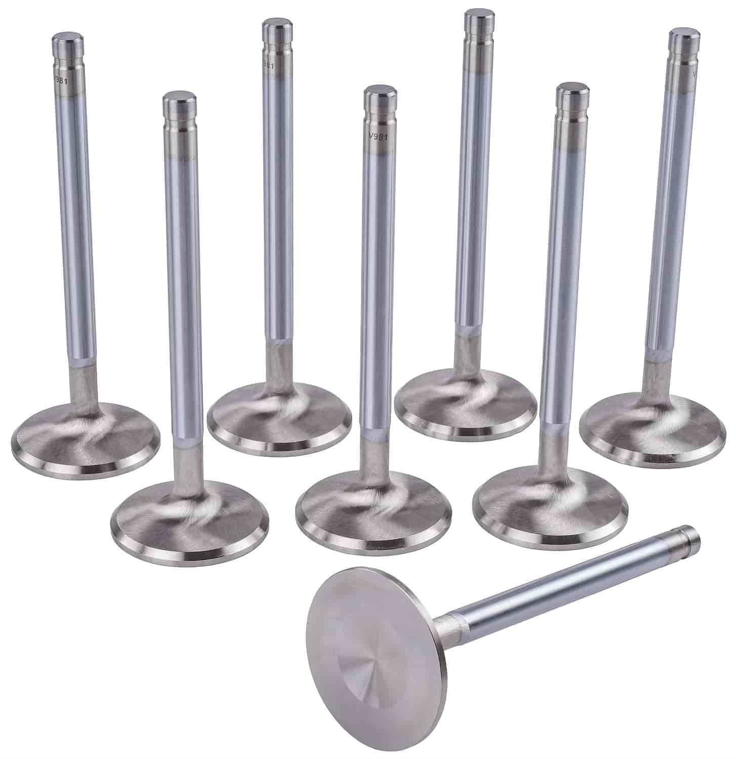 JEGS 514157 Performance Stainless Steel Exhaust Valves Big Block Chevy