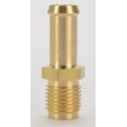 thumbnail image 1 of JEGS NPT Straight Hose Barb Fitting [5/16 in. Inverted Flare (1/2 in.-20 Thread) to 3/8 in. Hose, Brass], 1 of 4