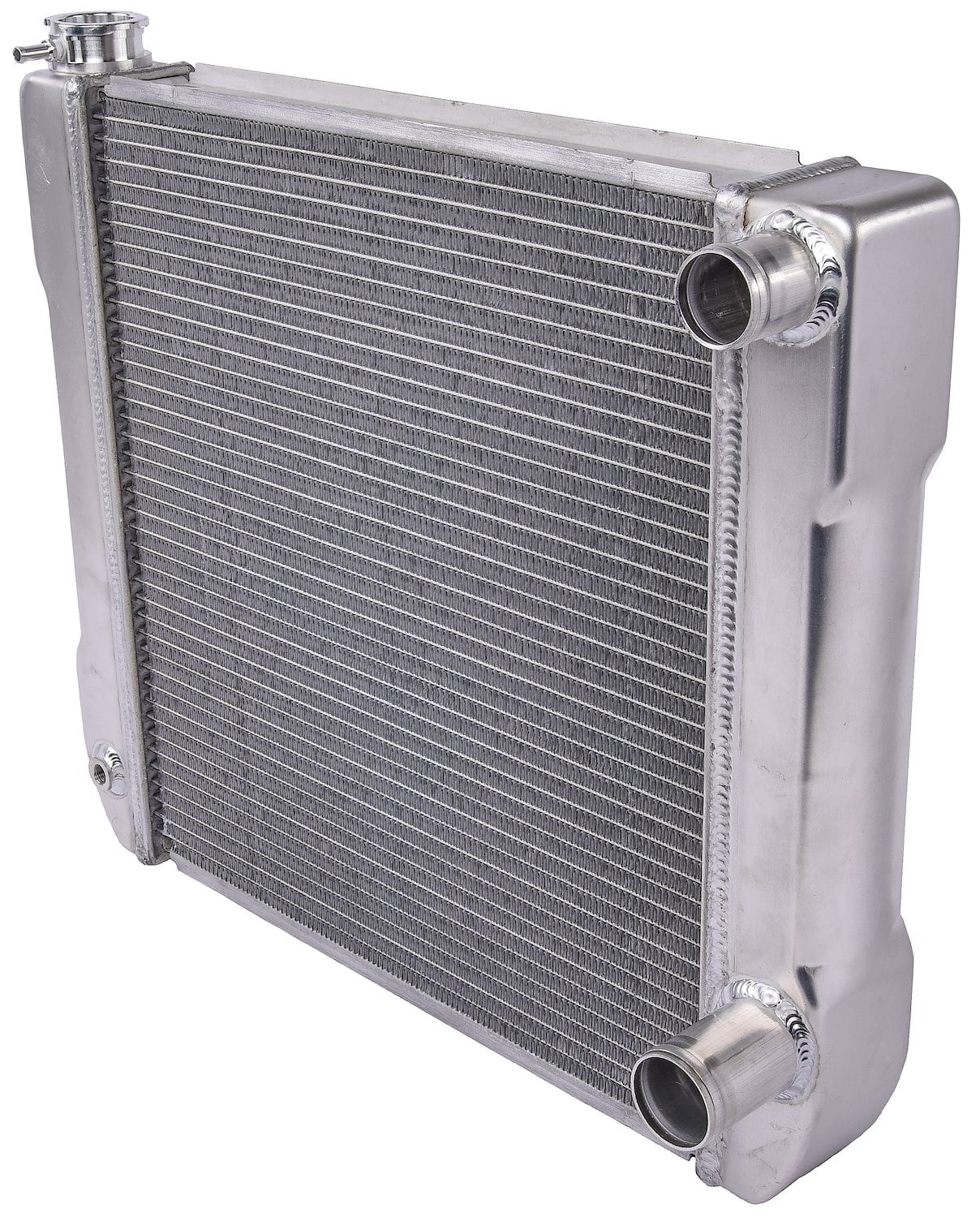 JEGS Double Pass Lightweight Aluminum Racing Radiator, 2 Row - Walmart.com