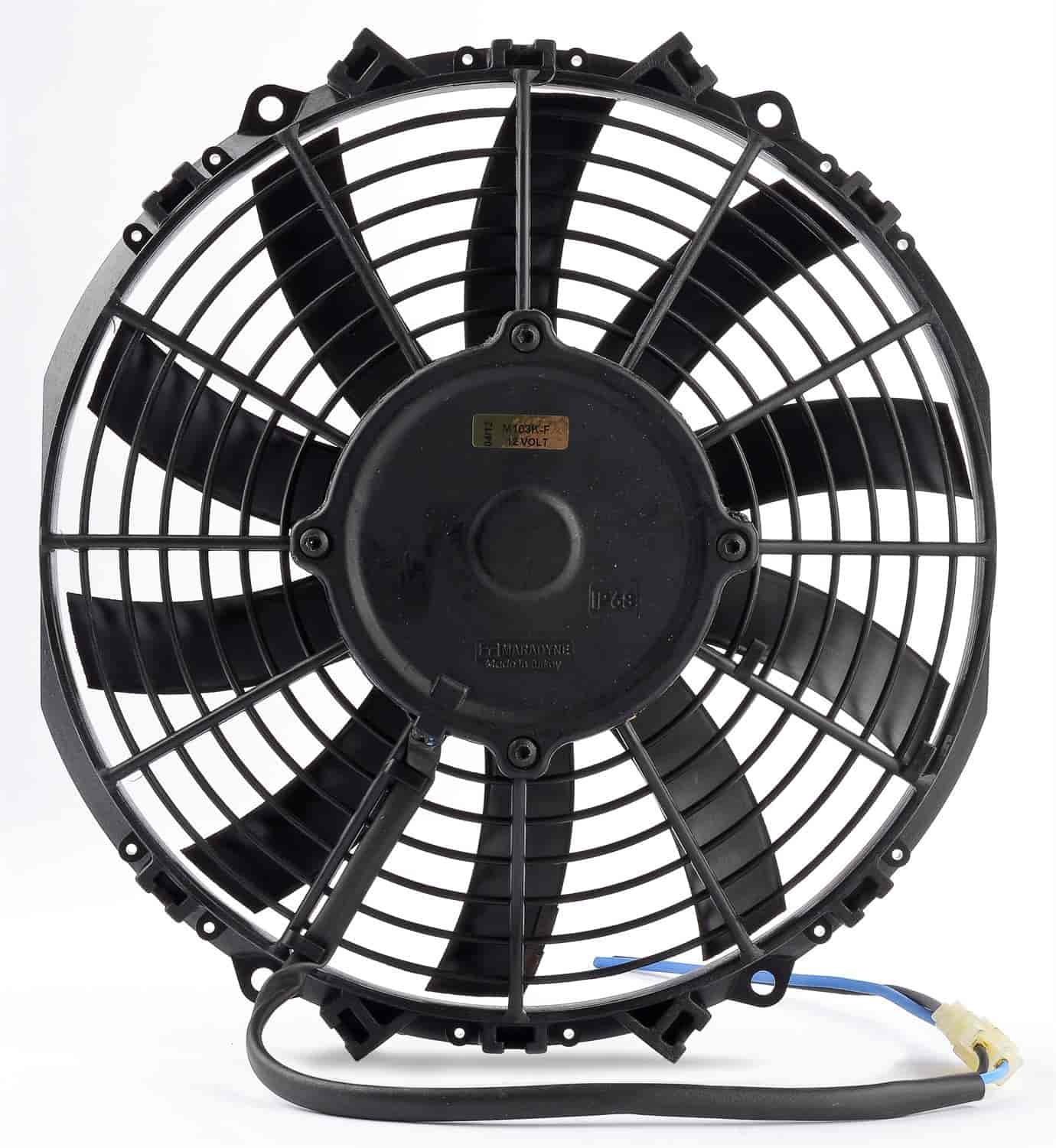 Low Profile Radiator Fans JEGS 52160 Low Profile Heavy Duty Cooling Fan 10 Diameter 130 Watt ...