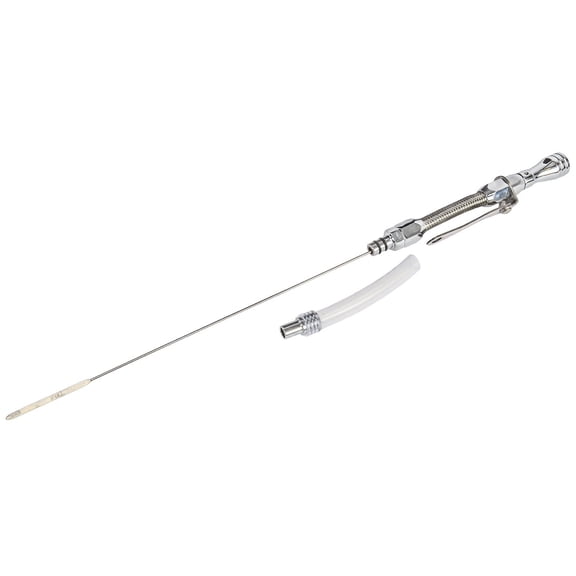 JEGS 52250 Flexible Engine Oil Dipstick 1955-1979 Small Block Chevy Mounts on Dr