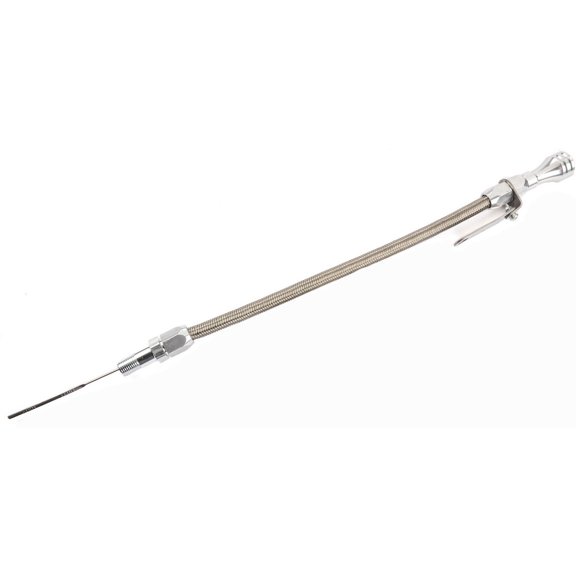 JEGS 52256 Universal Braided Dipstick Fluid Level Markings Can be Modified Mount