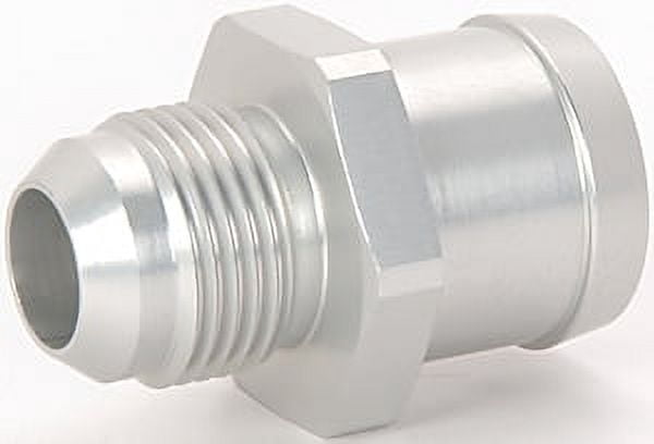 JEGS 53083 Radiator Hose Fitting -16AN to 1-1/4 Clear Anodized Billet ...