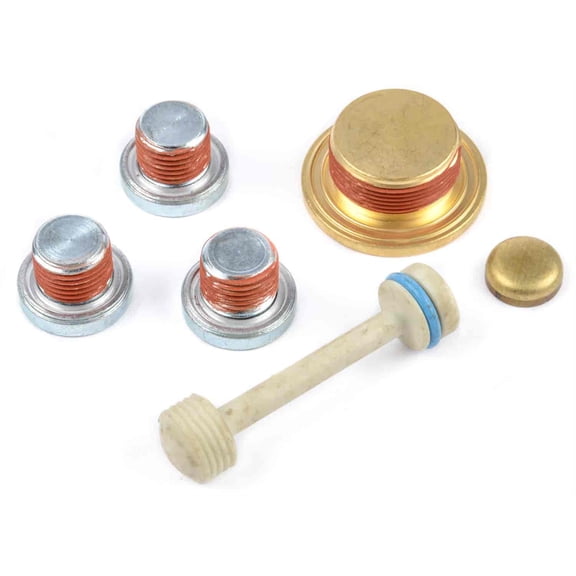 JEGS 58030 Brass Freeze Plug Kit 1997 & Up GM LS-Series Engines