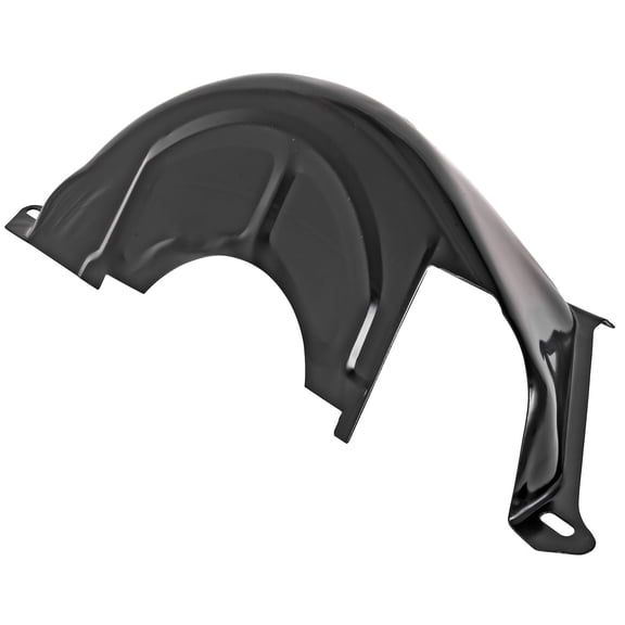 JEGS Flexplate Inspection Cover for Chevy TH350 & TH400 Automatic Transmissions [Black]