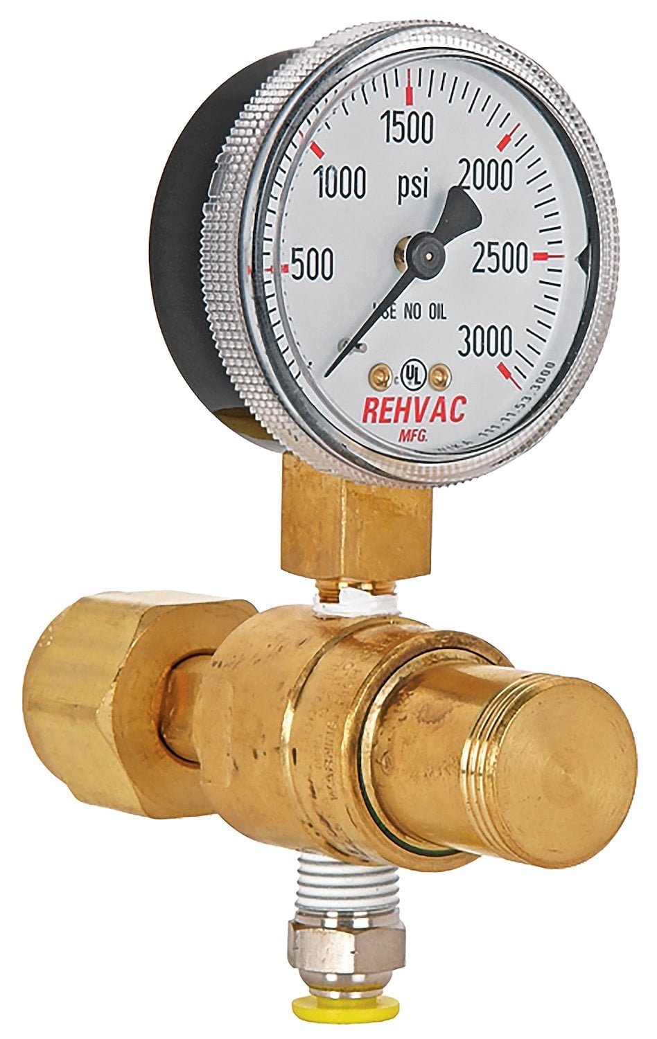 JEGS CO2 Pressure Regulator Single 2" Gauge