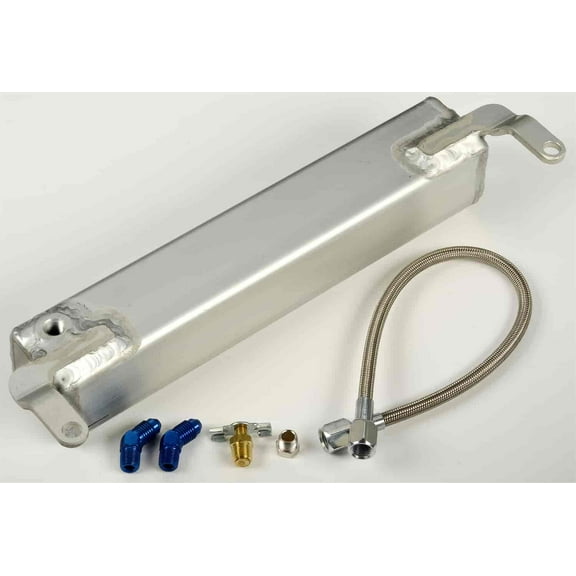 JEGS 60390 Powerglide Overflow Tank 2 H x 11-1/4 W x 2 D 24.75 oz Made in the US