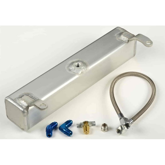 JEGS 60392 TH400 Overflow Tank 2 H x 11-1/4 W x 2 D 24.75 oz Made in the USA Inc