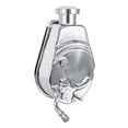 thumbnail image 1 of JEGS Saginaw-Style Power Steering Pump w/Keyed Shaft for Select 1966-1976 GM Vehicles [Chrome], 1 of 7