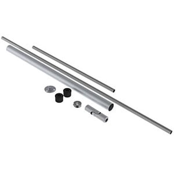JEGS Universal Steering Column Kit [3-Bolt, 1-5/8 in. x 30 in. Column,  24 in./47 in. Shafts]