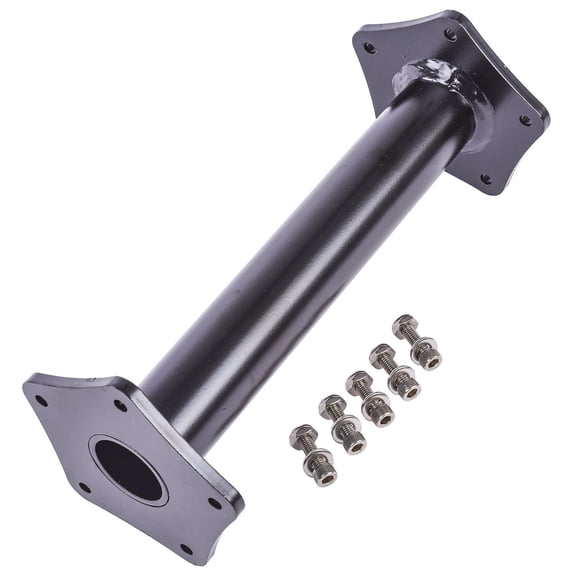 JEGS 60767 Steering Column Extension 5-Bolt Mounting Plates 8 in. Long Extension