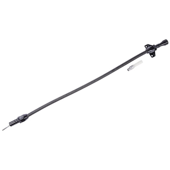 JEGS Flexible Braided Transmission Dipstick for Ford C6 [Black]
