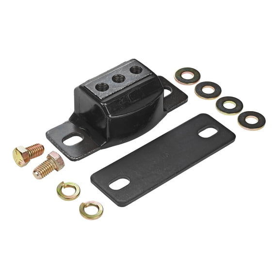 JEGS 61820 GM Urethane Transmission Mount Fits most GM Transmissions Black Ureth
