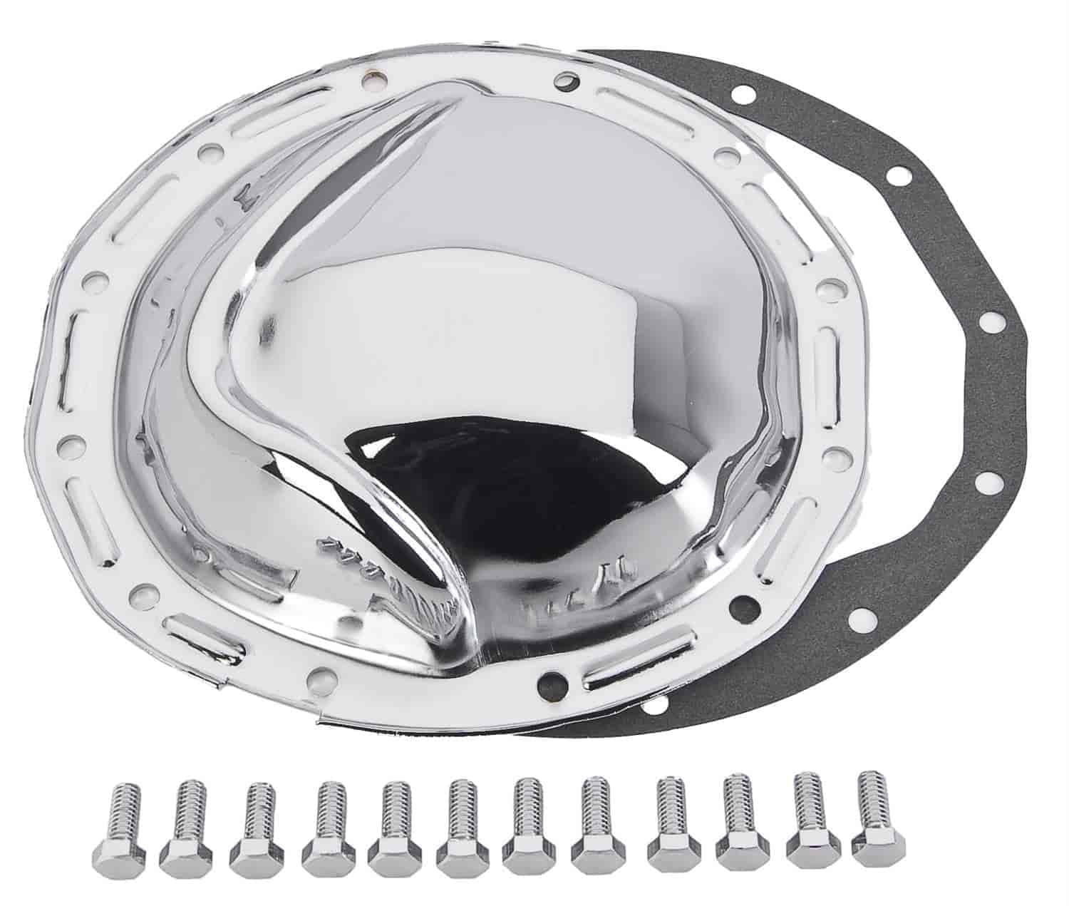 JEGS 62512 Chrome Differential Cover GM 8.875 in. 12Bolt Car 19651972