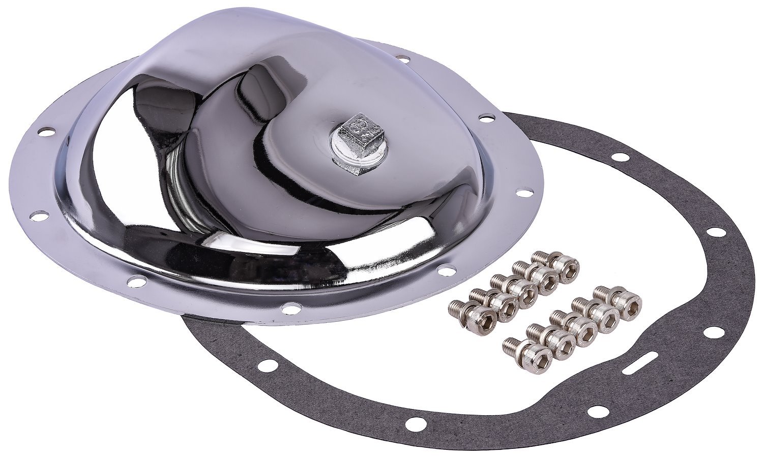 JEGS 62566 Chrome Differential Cover GM 8.5 in. 10-Bolt Front ...