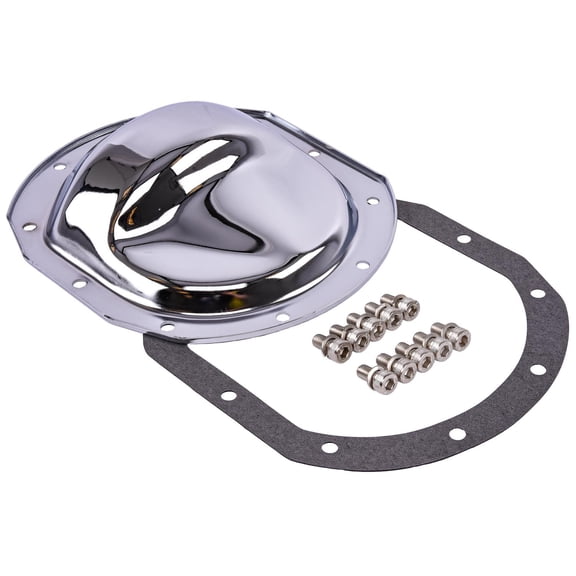 JEGS Chrome Differential Cover Ford 7.5 in. 10-Bolt