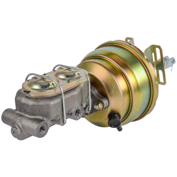 JEGS Power Brake Conversion Kit with Adjustable Proportioning Valve for 1955-1958 Chevy Full Size Impala & Belair[Disc/Disc]