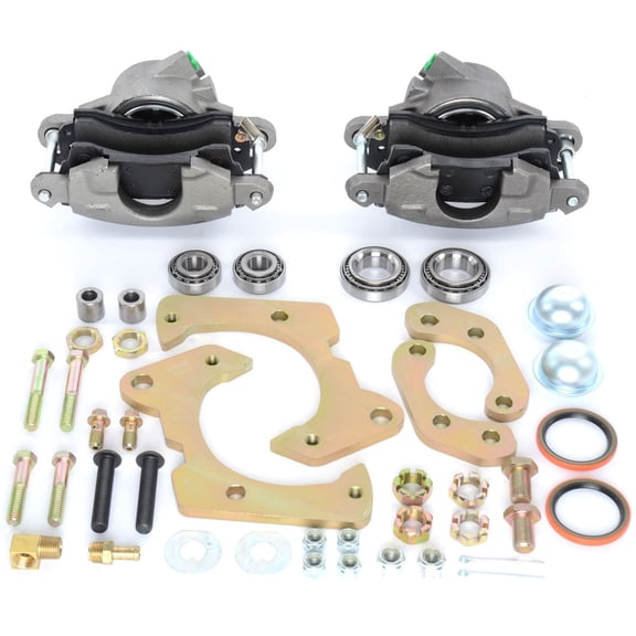 JEGS Front Disc Brake Conversion Hardware Kit for 1959-1964 Chevrolet Bel Air, Biscayne, Impala