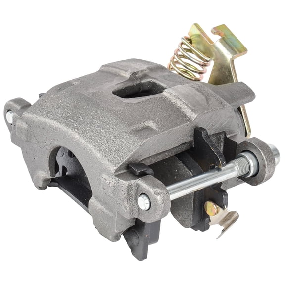 JEGS GM Rear Disc Brake Caliper with D154 Pads and E-Brake Mechanism [Left/Driver Side]