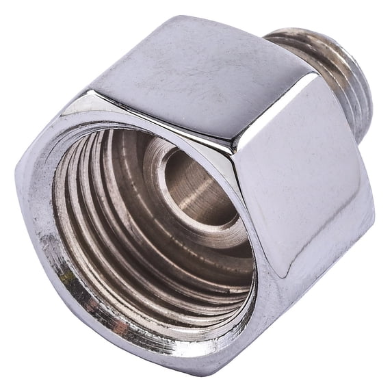 JEGS Chrome Adapter Fitting 1/8 in. NPT x 5/8 in. -18 Inverted Flare Female
