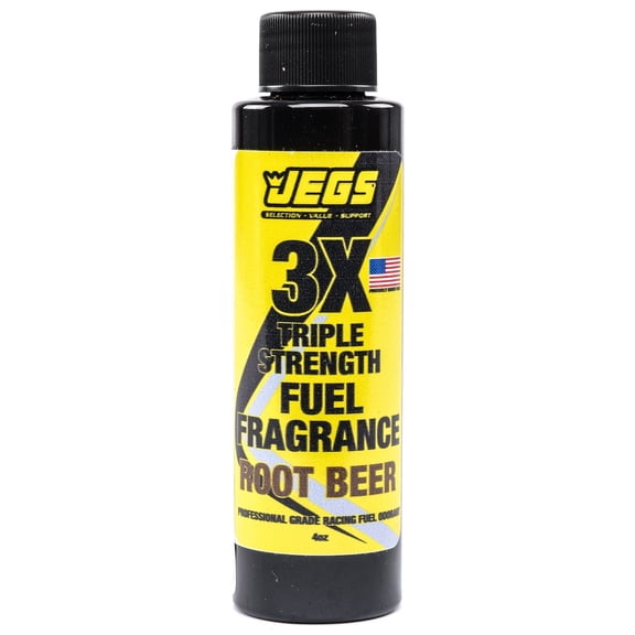 JEGS 63612 Fuel Fragrance Root Beer Scented 4 oz. Bottle Safe for All Internal C