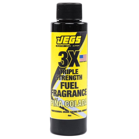 JEGS 63614 Fuel Fragrance Pina Colada Scented 4 oz. Bottle Safe for All Internal